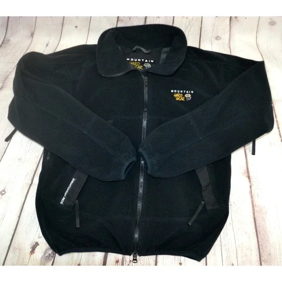 MOUNTAIN HARDWEAR Men's Vintage Gore Windstopper Full Zip Fleece Jacket SMALL